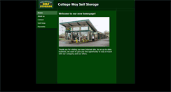 Desktop Screenshot of collegewayselfstorage.com